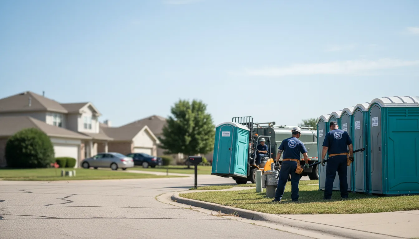 Porta Potty Rental in Knippa, TX near me